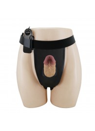 Полый вибрострапон на регулируемых трусиках Draven - 17,5 см. - Baile - купить с доставкой в Салавате