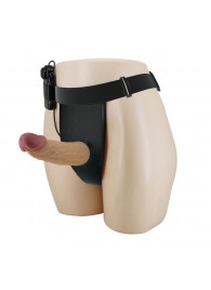 Полый вибрострапон на регулируемых трусиках Draven - 17,5 см. - Baile - купить с доставкой в Салавате