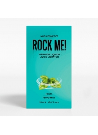 Жидкий вибратор Nuei Rock Me! с ароматом мяты - 20 мл. - Nuei cosmetics - купить с доставкой в Салавате