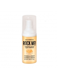 Жидкий вибратор Nuei Rock Me! с ароматом печенья и сливок - 20 мл. - Nuei cosmetics - купить с доставкой в Салавате