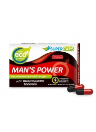 Возбуждающее средство Man’s power - 10 капсул (+1 в подарок) - SuperCaps - купить с доставкой в Салавате
