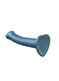 Голубой фаллоимитатор Mono Density Dildo Size M - 16 см. - Strap-on-me
