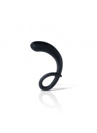 Черный массажер простаты Curving Curt - 13 см. - MyStim - купить с доставкой в Салавате