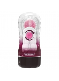 Прозрачный текстурированный мастурбатор Vacuum Cup Masturbator Black Hole - Baile - в Салавате купить с доставкой