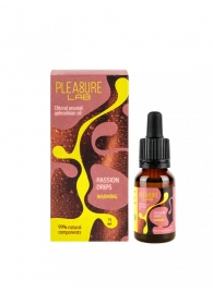 Капли с согревающим эффектом Passion Drips Warming - 15 мл. - Pleasure Lab - купить с доставкой в Салавате