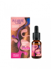 Жидкий вибратор Passion Drips Cold n Hot - 15 мл. - Pleasure Lab - купить с доставкой в Салавате