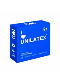 Классические презервативы Unilatex Natural Plain - 3 шт. - Unilatex - купить с доставкой в Салавате