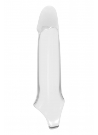 Прозрачная насадка-удлинитель 7.6’’ Extender With Ball Strap - 20,5 см. - Dream Toys - в Салавате купить с доставкой