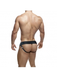 Телесный фаллопротез на черных эластичных ремнях 7 Inch Hollow Strap On - 17 см. - Blush Novelties - купить с доставкой в Салавате