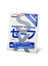 Презерватив Sagami Xtreme Ultrasafe с двойным количеством смазки - 1 шт. - Sagami - купить с доставкой в Салавате