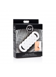 Комплект из 6 прозрачных эрекционных колец Ring Master Custom Ball Stretcher Kit - XR Brands - в Салавате купить с доставкой