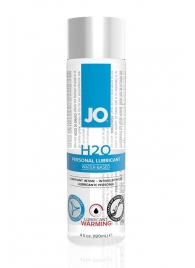 Возбуждающий лубрикант на водной основе JO Personal Lubricant H2O Warming - 120 мл. - System JO - купить с доставкой в Салавате