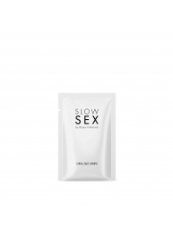 Полоски для орального секса Slow Sex Oral Sex Strips - 7 шт. - Bijoux Indiscrets - купить с доставкой в Салавате