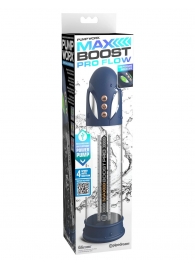 Синяя вакуумная автоматическая помпа Max Boost Pro Flow - Pipedream - в Салавате купить с доставкой