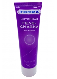 Гель-смазка на водной основе For Men - 100 мл. - Torex - купить с доставкой в Салавате
