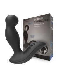 Черный вибромассажер простаты 3,5’’ P-spot Massager - 12,5 см. - Erokay - в Салавате купить с доставкой