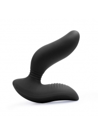 Черный вибромассажер простаты 3,5’’ Curve P-spot Massager - 12 см. - Erokay - в Салавате купить с доставкой