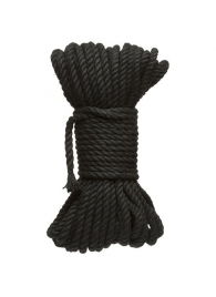 Черная верёвка для связывания и фиксации Bind Tie - 15,24 м. - Doc Johnson - купить с доставкой в Салавате