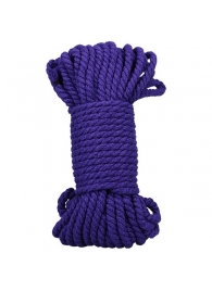 Фиолетовая верёвка для связывания и фиксации Bind Tie - 15,24 м. - Doc Johnson - купить с доставкой в Салавате
