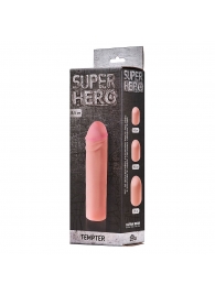 Фаллоудлинитель SUPER HERO Tempter - 16 см. - Lola Games - в Салавате купить с доставкой