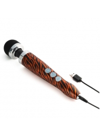 Беспроводной wand-вибратор Doxy Die Cast 3R с тигровым принтом на рукояти - 28 см. - Doxy в Салавате Беспроводной wand-вибратор Doxy Die Cast 3R с тигровым принтом на рукояти - 28 см. - Doxy