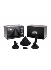 Конусный вибромассажер Cowgirl Cone с 2 насадками - CowGirl - купить с доставкой в Салавате