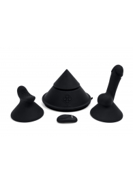 Конусный вибромассажер Cowgirl Cone с 2 насадками - CowGirl - купить с доставкой в Салавате