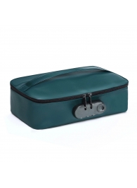 Зеленая сумочка для хранения игрушек Discreet Box - Dorcel - купить с доставкой в Салавате