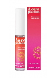 Возбуждающий блеск для губ Love Potion - 8 мл. - Love to Love - купить с доставкой в Салавате