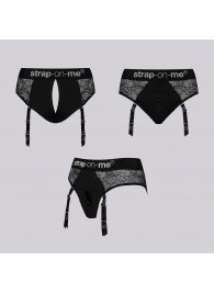 Трусики для фиксации насадок Strap-on-me Harness Lingerie Diva XS - Strap-on-me - купить с доставкой в Салавате