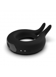 Черное эрекционное кольцо Marry Me Rechargeable Vibrating Cockring - Adrien Lastic - в Салавате купить с доставкой