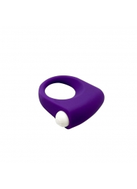 Фиолетовое эрекционное кольцо Puggle Vibrating Ring with Bullet - Adrien Lastic - в Салавате купить с доставкой
