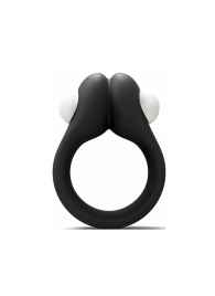 Черное эрекционное кольцо Zippy Vibrating Ring With Bullet - Adrien Lastic - в Салавате купить с доставкой