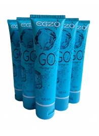 Набор из 5 пролонгирующих лубрикантов на водной основе Egzo Go (по 100 мл.) - EGZO - купить с доставкой в Салавате