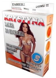 Надувная секс-кукла Krystyna - Boys of Toys - в Салавате купить с доставкой