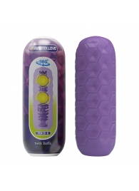 Фиолетовый мастурбатор Venus-X Twin balls - Baile - в Салавате купить с доставкой