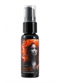 Гель с эффектом вибрации Volcano Of Passion со вкусом персика и маракуйи - 25 мл. - Erotist Lubricants - купить с доставкой в Салавате