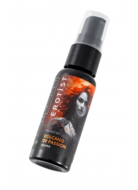 Гель с эффектом вибрации Volcano Of Passion со вкусом винограда - 25 мл. - Erotist Lubricants - купить с доставкой в Салавате