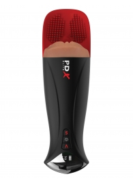 Мастурбатор-вагина в колбе с вибрацией Fuck-O-Matic Pro XL - Pipedream - в Салавате купить с доставкой