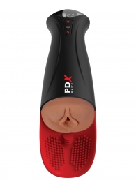 Мастурбатор-вагина в колбе с вибрацией Fuck-O-Matic Pro XL - Pipedream - в Салавате купить с доставкой