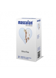 Особо тонкие презервативы Masculan Ultra Fine - 21 шт. - Masculan - купить с доставкой в Салавате