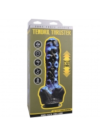 Черно-синяя мини-машина на присоске Tendril Thruster - 21,6 см. - Doc Johnson - купить с доставкой в Салавате
