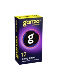 Презервативы с анестетиком для продления удовольствия Ganzo Long Love - 12 шт. - Ganzo - купить с доставкой в Салавате