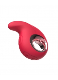 Красный клиторальный массажер с функцией постукивания - Secwell в Салавате Красный клиторальный массажер с функцией постукивания - Secwell