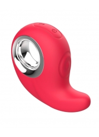 Красный клиторальный массажер с функцией постукивания - Secwell в Салавате Красный клиторальный массажер с функцией постукивания - Secwell