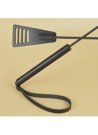 Черный кожаный стек «Сириус» - 60 см. - Sitabella - купить с доставкой в Салавате