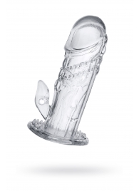 Прозрачная насадка на пенис Uco - 13 см. - A-toys - в Салавате купить с доставкой
