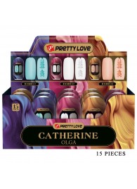Набор из 15 мастурбаторов Catherine Olga - Baile - в Салавате купить с доставкой