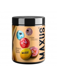 Точечные презервативы MAXUS 2000 Amazing Dots с железным кейсом - 15 шт. - Maxus - купить с доставкой в Салавате