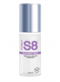 Лубрикант на водной основе S8 Glycerin Free без глицерина - 125 мл. - Stimul8 - купить с доставкой в Салавате